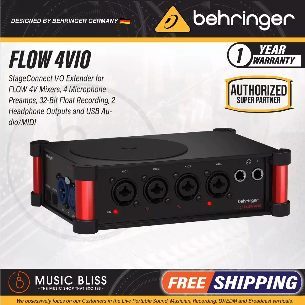 Behringer Flow 4VIO I/O Expander