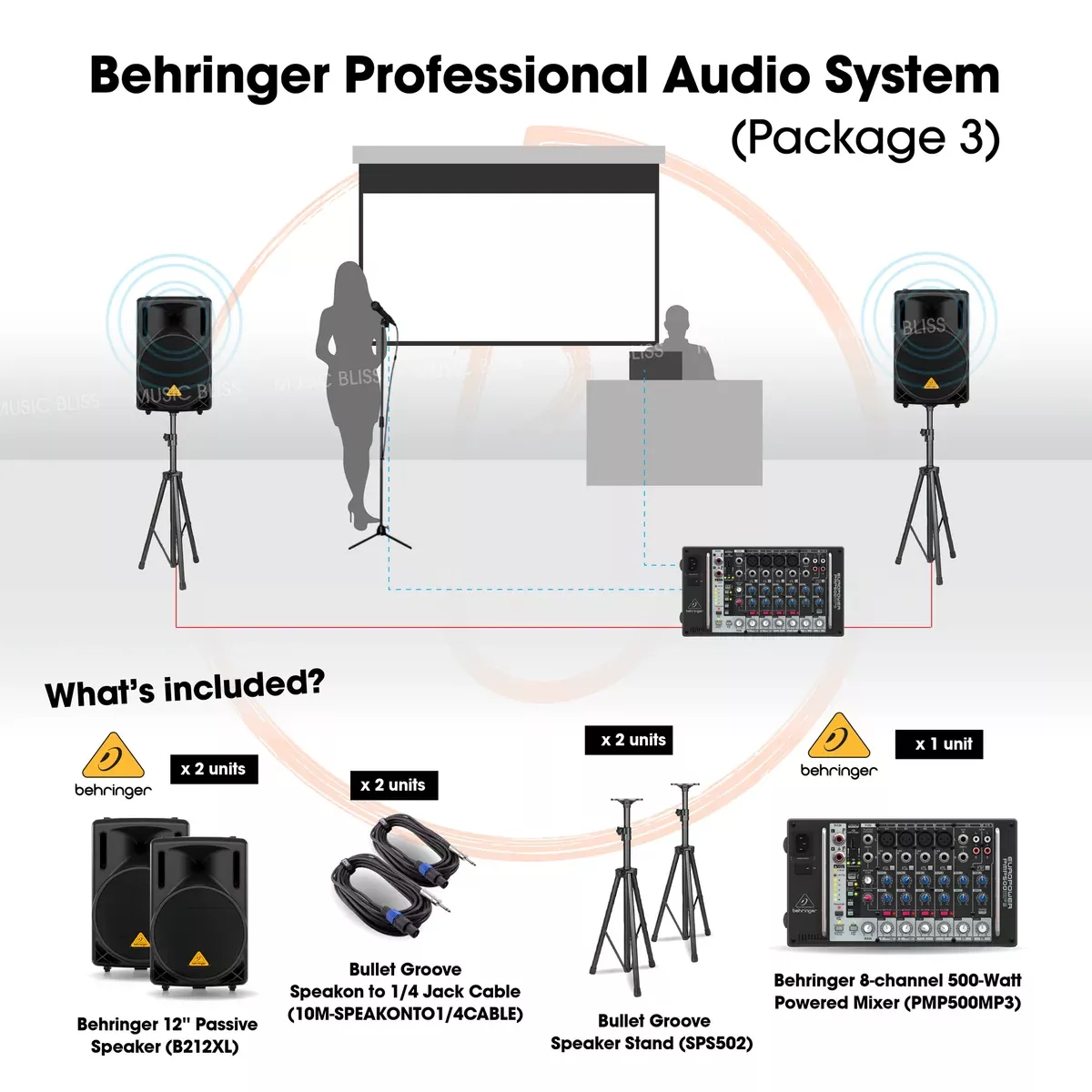 Behringer Full PA System