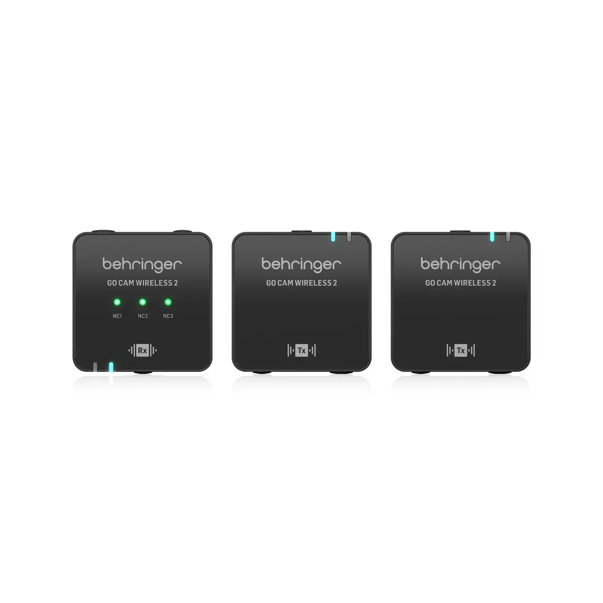 Behringer GO CAM WIRELESS II Digital Wireless Clip-On Microphone System for Content Creators