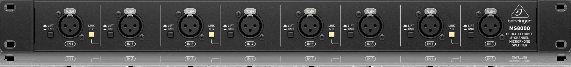 Behringer MS8000 8 Channel Mic Splitter