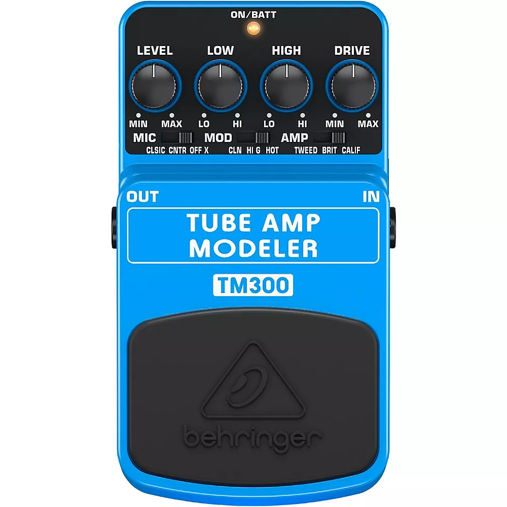 Behringer TM300 Tube Amp Modeler Effects Pedal