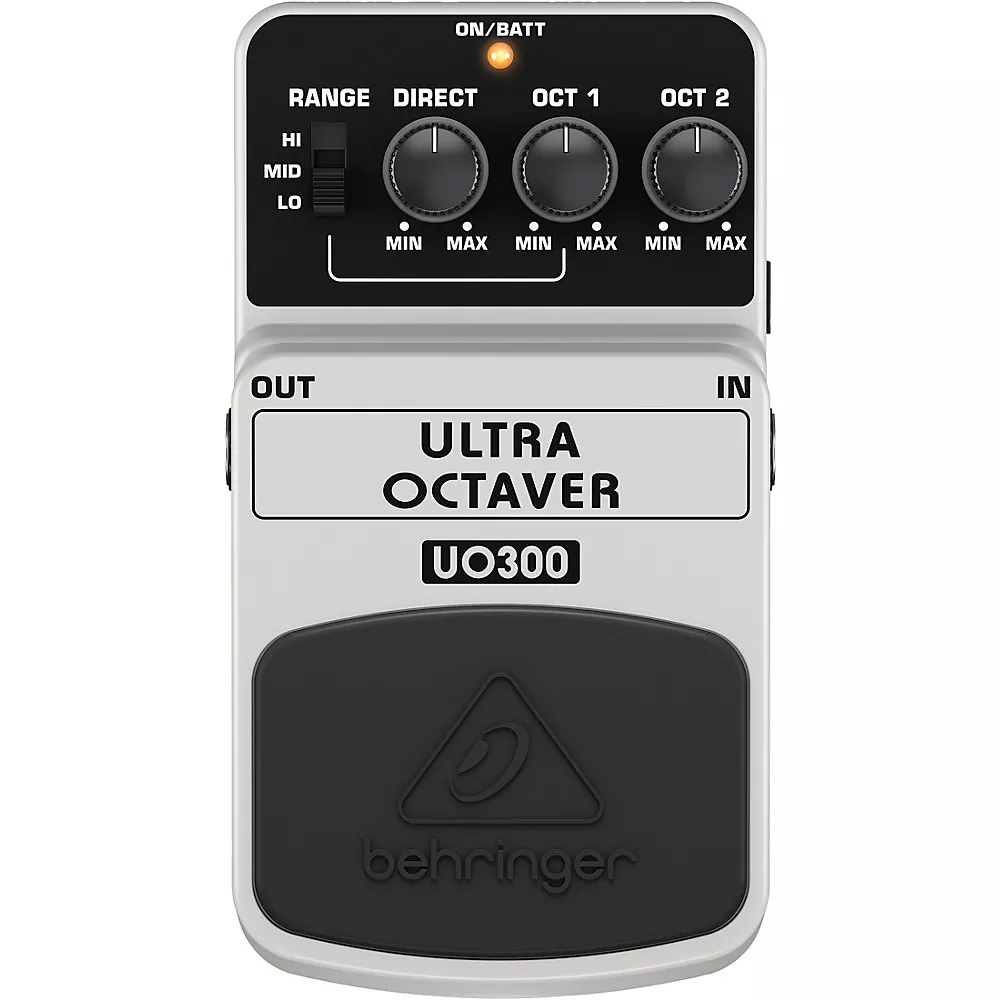 Behringer Ultra Octaver UO300 3-Mode Octaver Effects Pedal