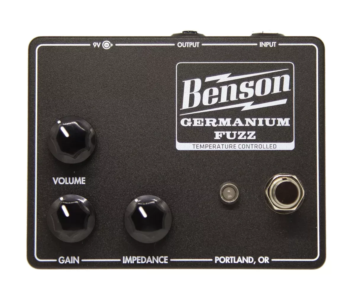 Benson Amps Germanium Fuzz Guitar Effects Pedal
