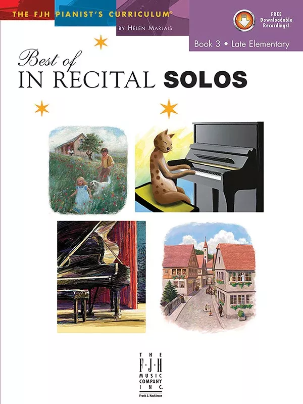 Best of In Recital Solos, Book 3: Piano Book
