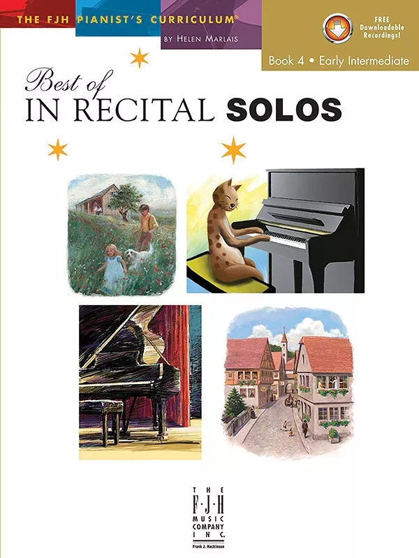 Best of In Recital Solos, Book 4: Piano Book