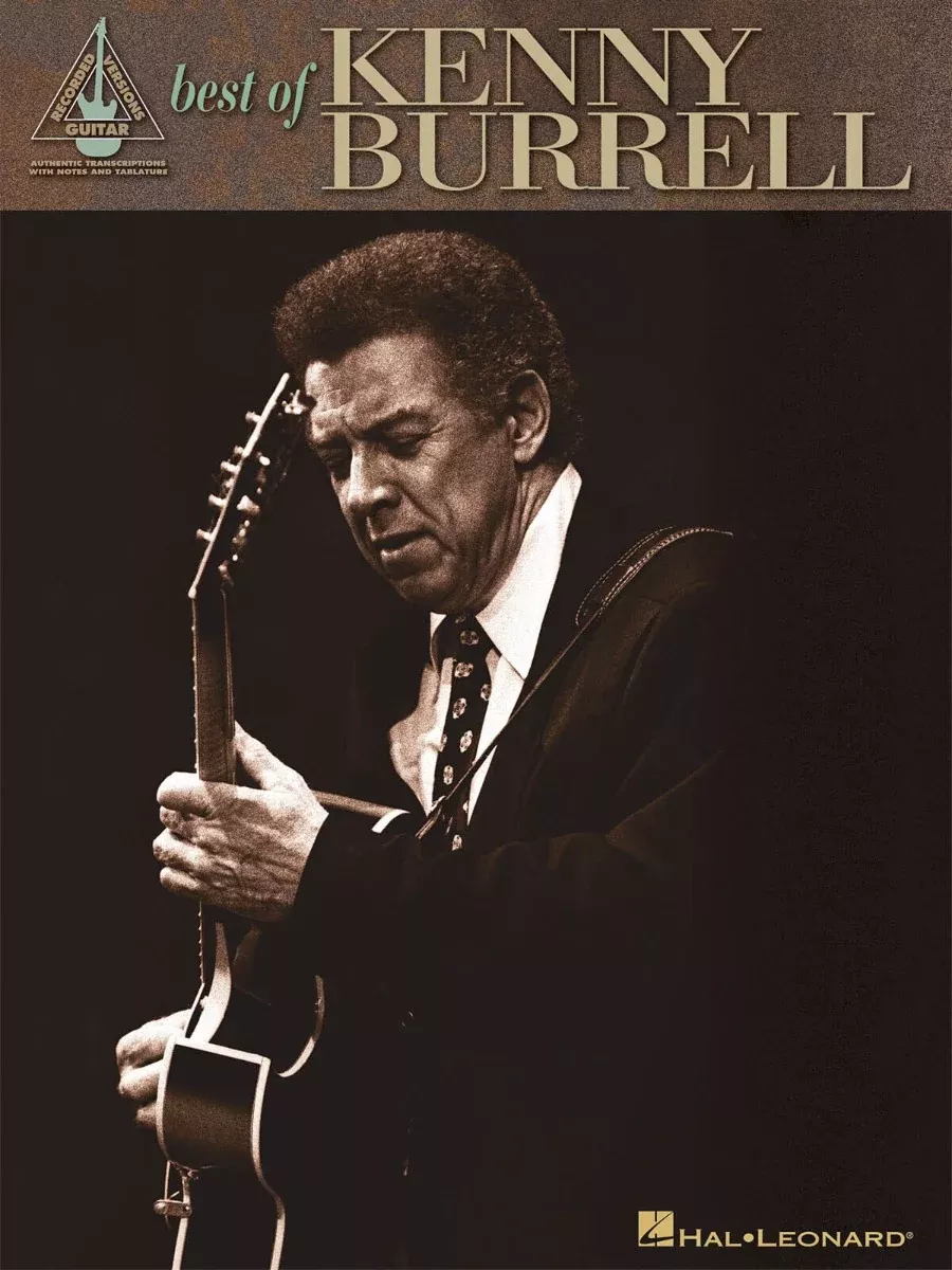 Best of Kenny Burrell Guitar Recorded Versions Softcover Tab