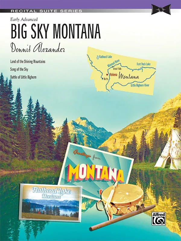 Big Sky Montana: Piano Sheet