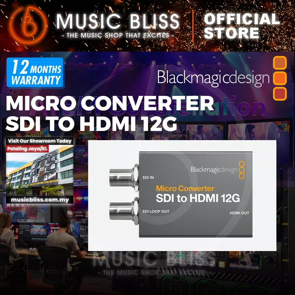 Blackmagic Design Micro Converter SDI to HDMI 12G