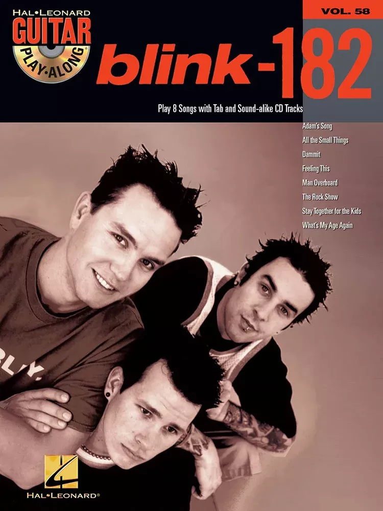Blink 182 Guitar Playalong Volume 58 BK/CD