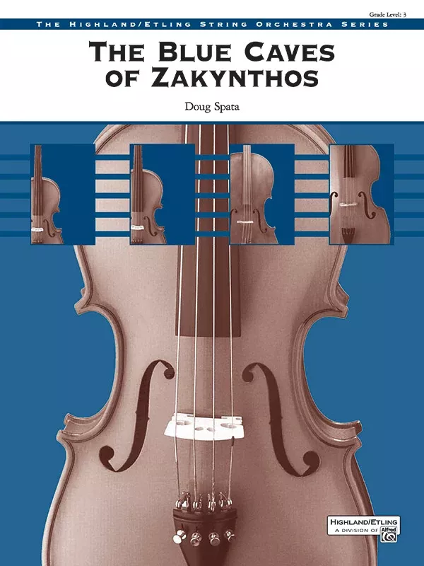 The Blue Caves of Zakynthos: String Orchestra Conductor Score & Parts