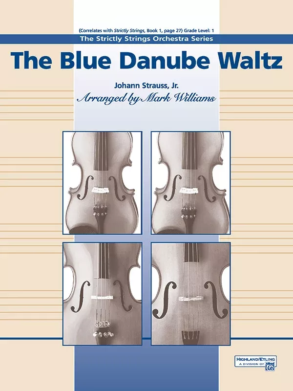 The Blue Danube Waltz: String Orchestra Conductor Score & Parts