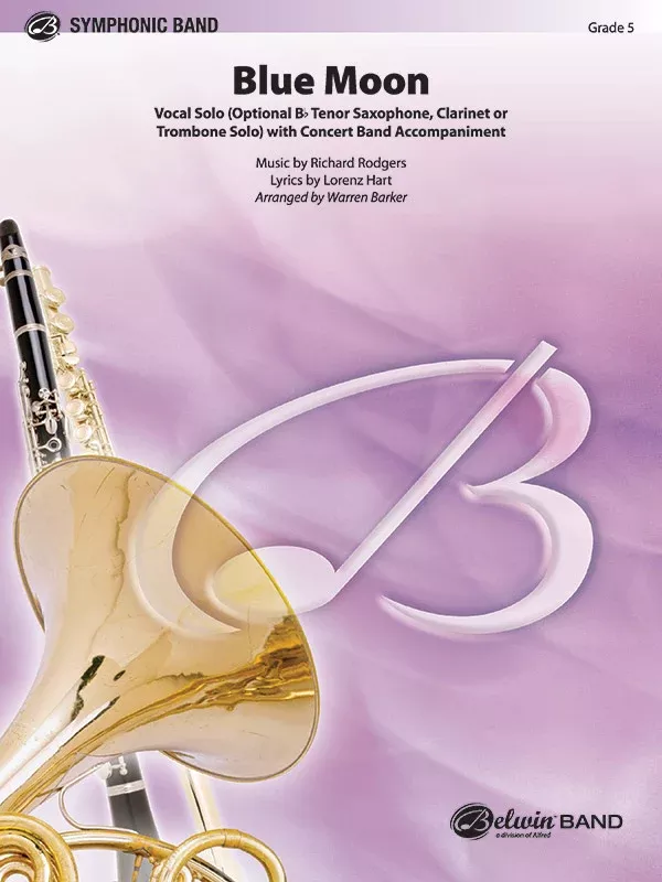 Blue Moon: Concert Band Conductor Score & Parts