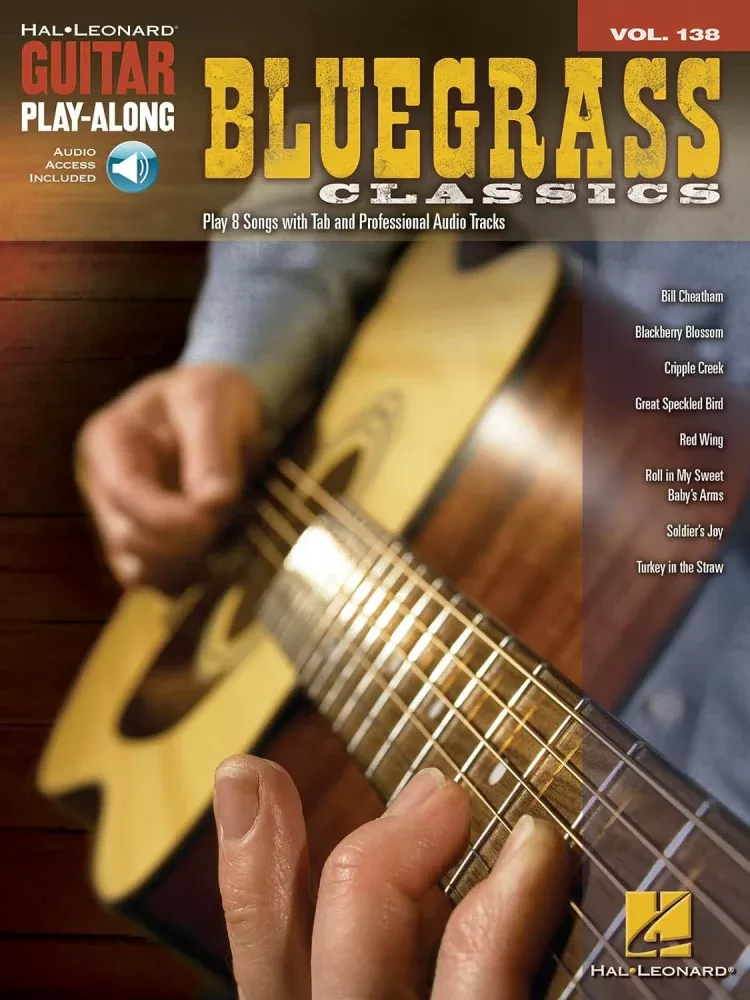 Bluegrass Classics Guitar Play Along Volume 138 Guitar Tab BK/CD