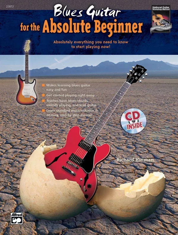 Blues Guitar for the Absolute Beginner: Guitar Book & CD