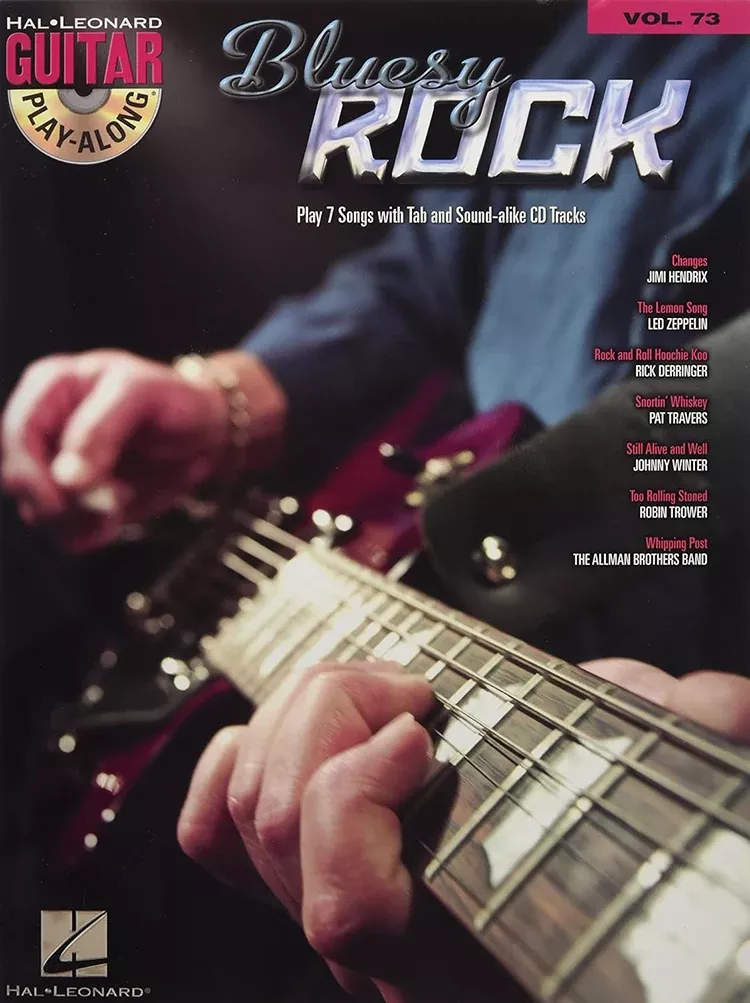 Bluesy Rock Guitar Playalong Volume 73 BK/CD