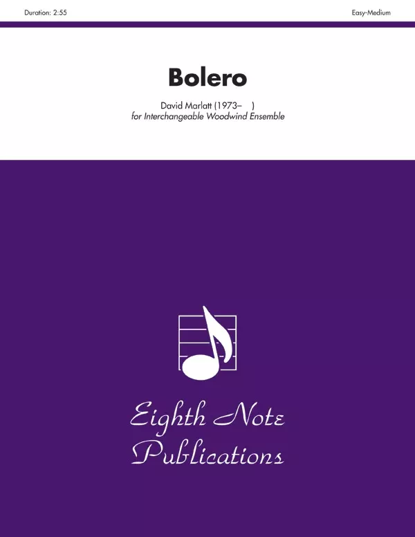 Bolero: Interchangeable Woodwind Ensemble Score & Parts