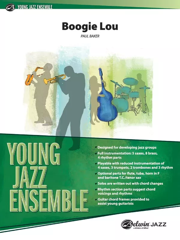 Boogie Lou: Jazz Ensemble Conductor Score & Parts