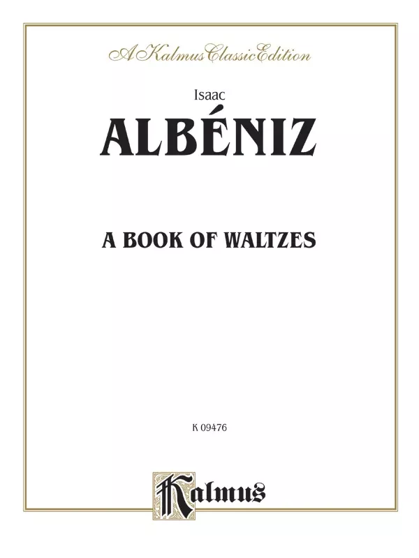 A Book of Waltzes: Piano Book