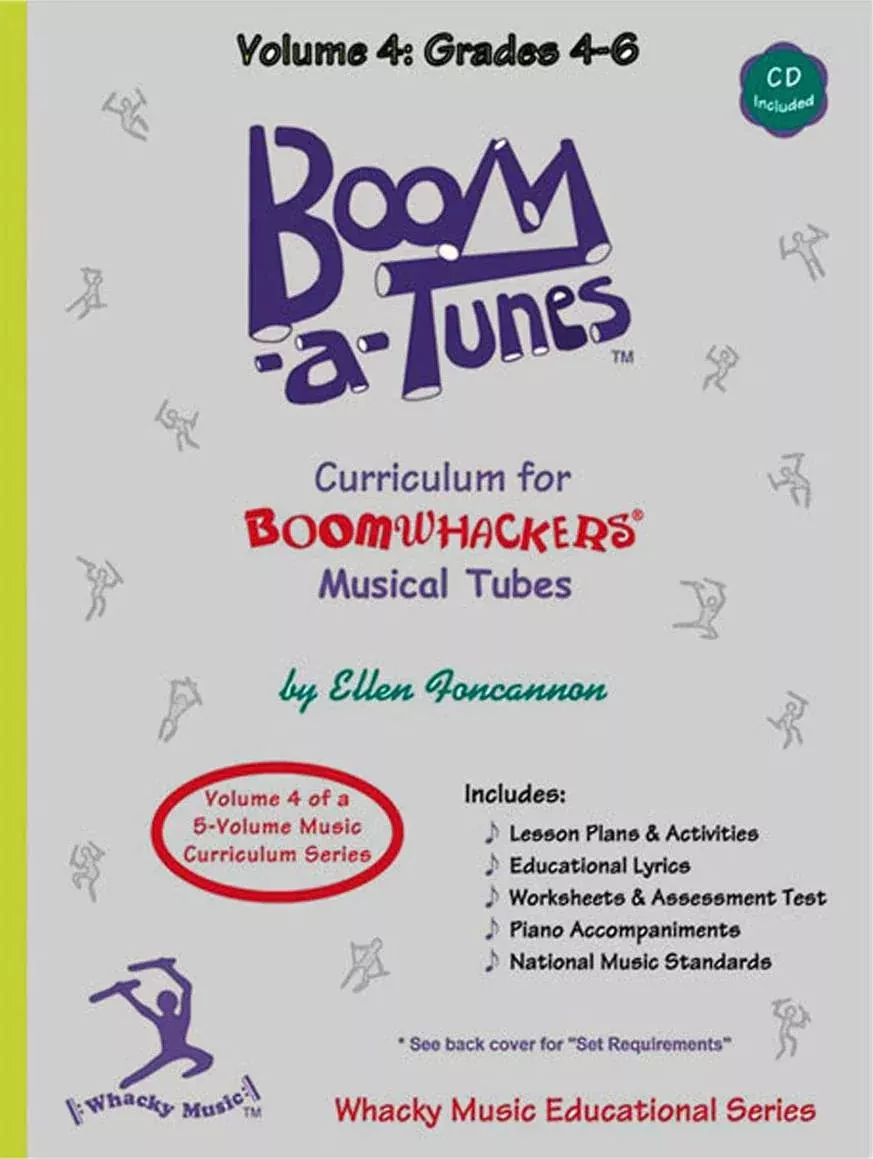 Boomwhackers Boom A Tunes Volume 4 Book