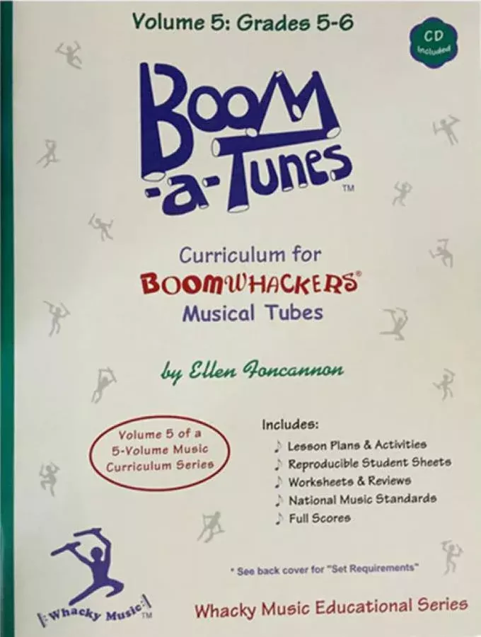 Boomwhackers Boom A Tunes Volume 5 Book