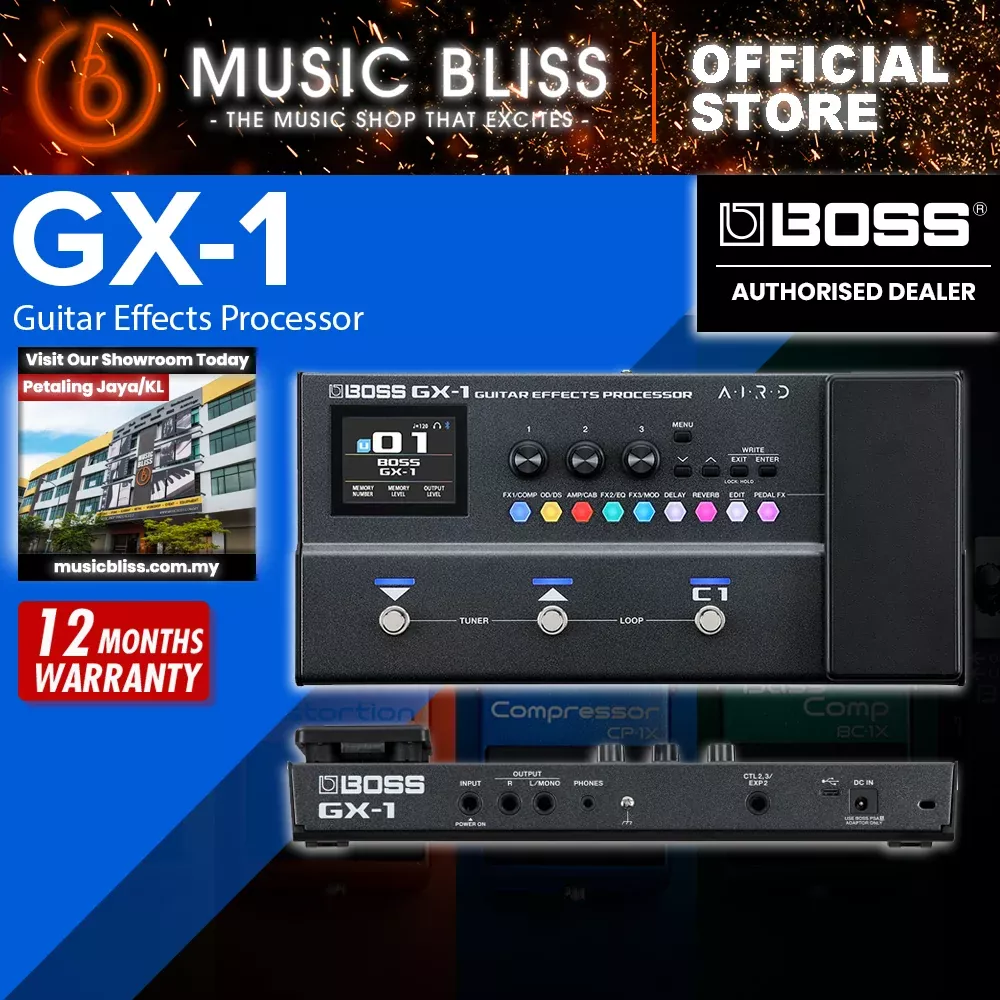 Boss GX-1 Guitar Effects Processor Pedal