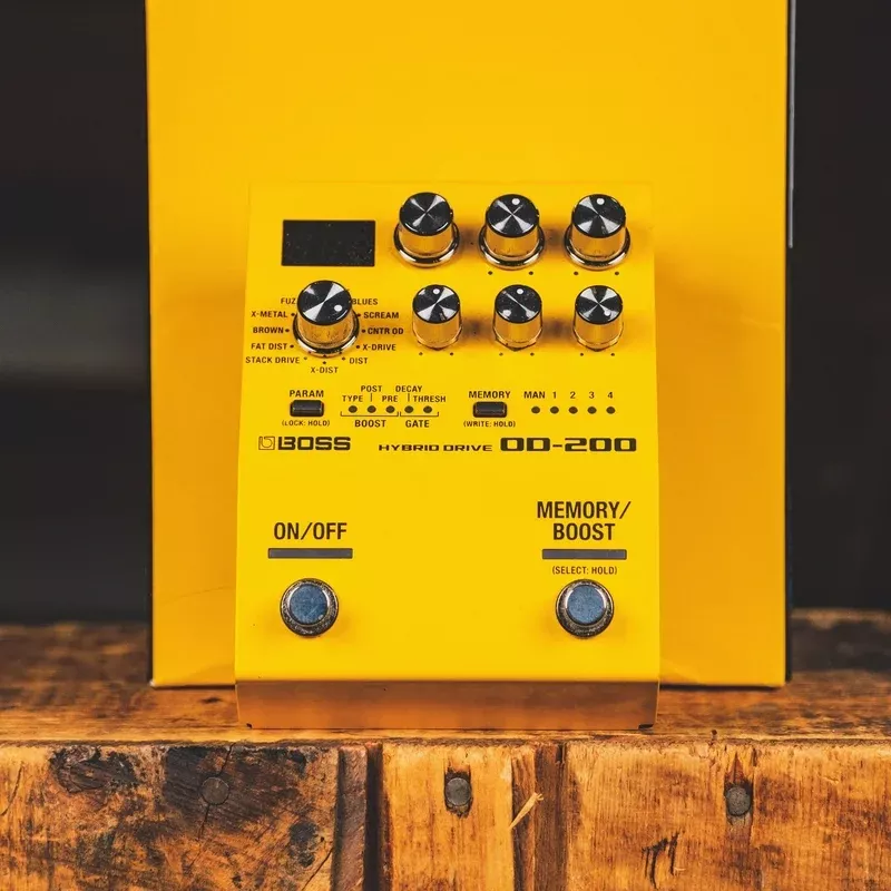 Boss OD-200 Hybrid Drive With Box – Used
