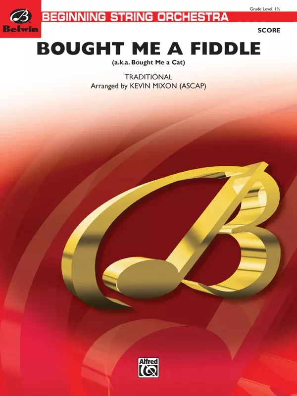 Bought Me a Fiddle: String Orchestra Conductor Score & Parts