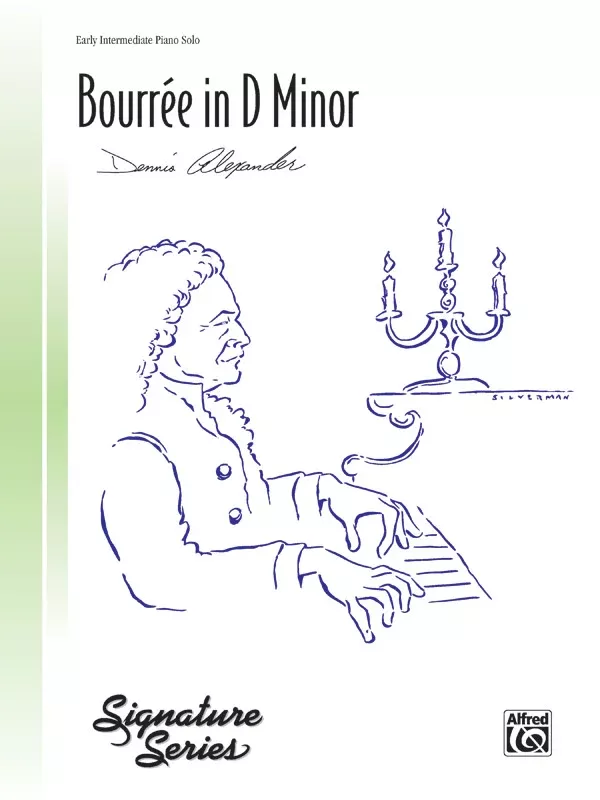 Bourrée in D Minor: Piano Sheet
