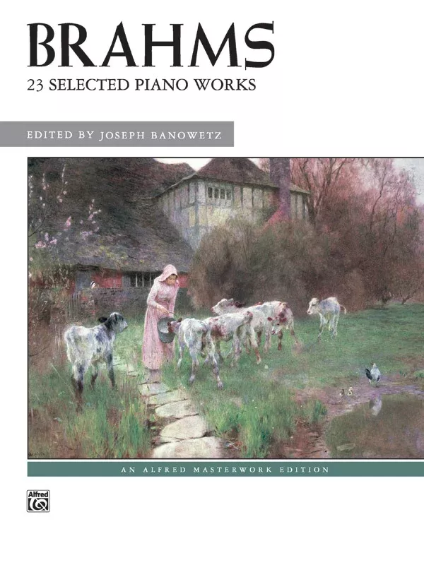 Brahms: 23 Selected Piano Works: Piano Book