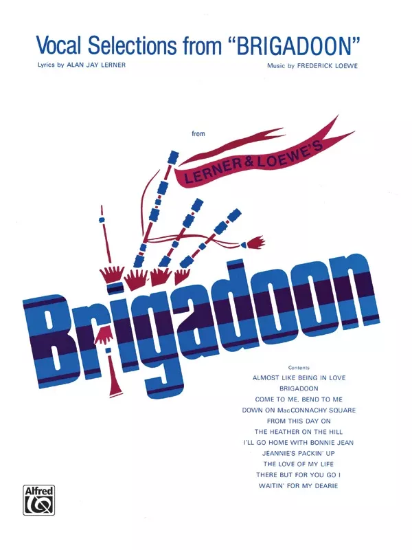 Brigadoon: Vocal Selections: Piano/Vocal/Chords Book