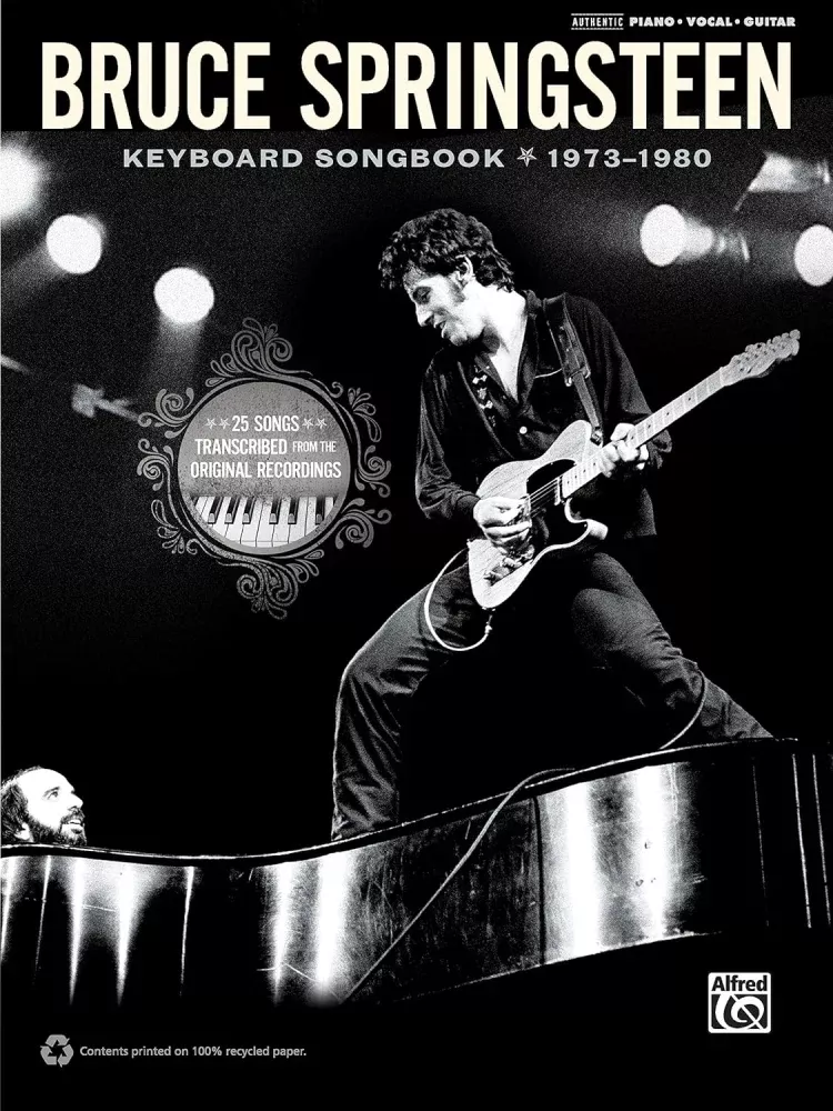 Bruce Springsteen Keyboard Songbook 1973-1980 PVG
