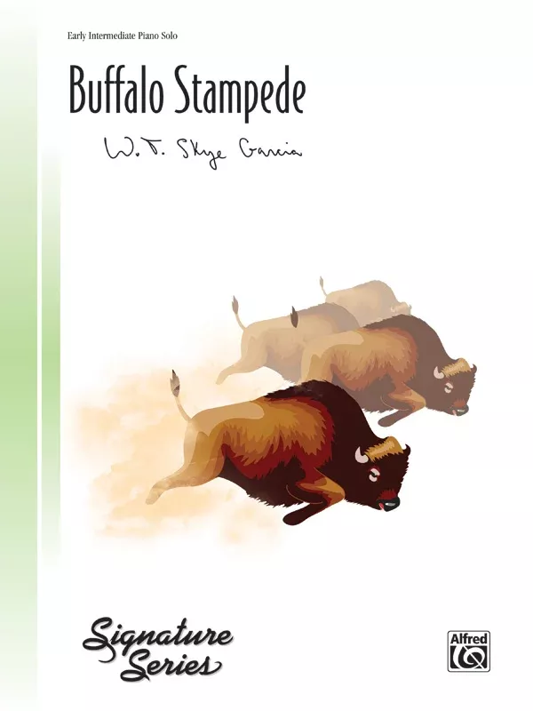 Buffalo Stampede: Piano Sheet