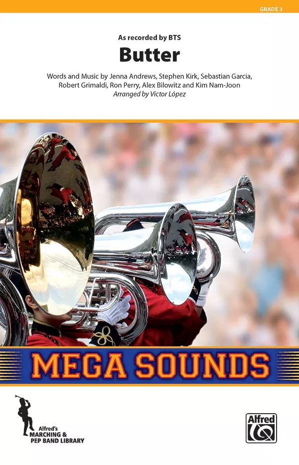 Butter: Marching Band Conductor Score & Parts