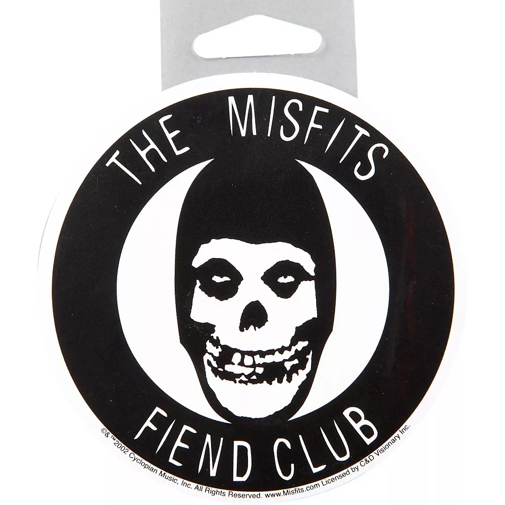 C&D Visionary Misfits Fiend Club Sticker