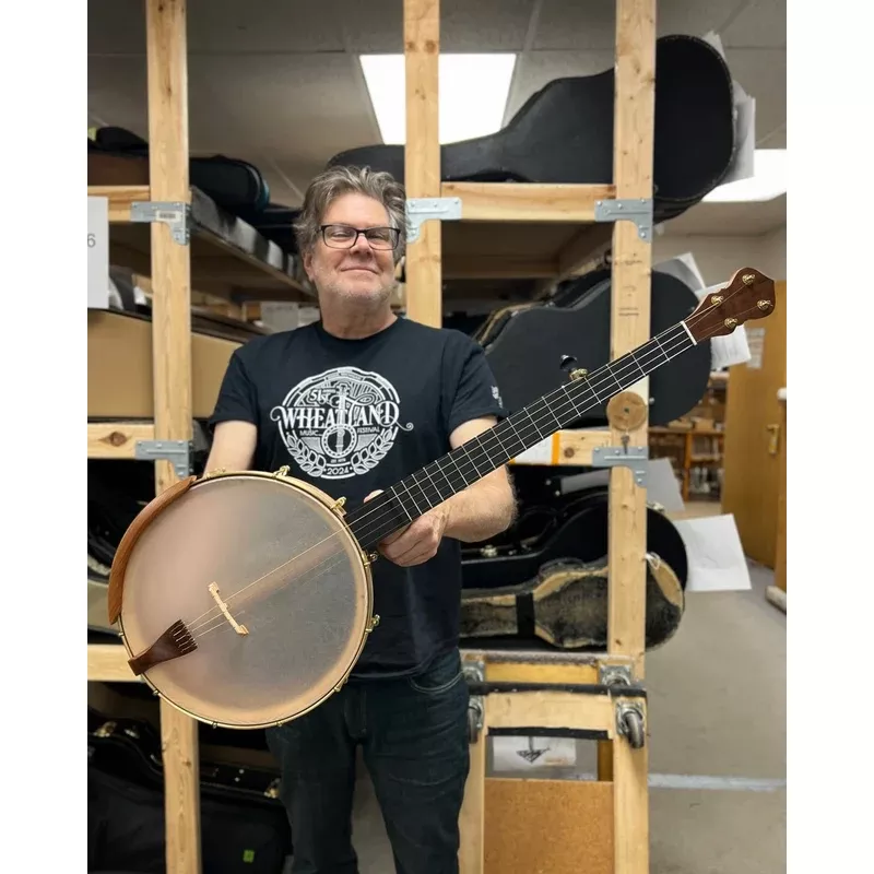 C. Waldman 12″ Chromatic (Step Side) Openback Banjo – No. 169