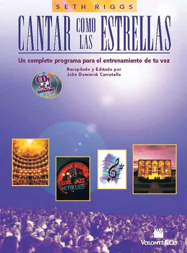 Cantar Como las Estrellas: Vocal Book & 2 CDs