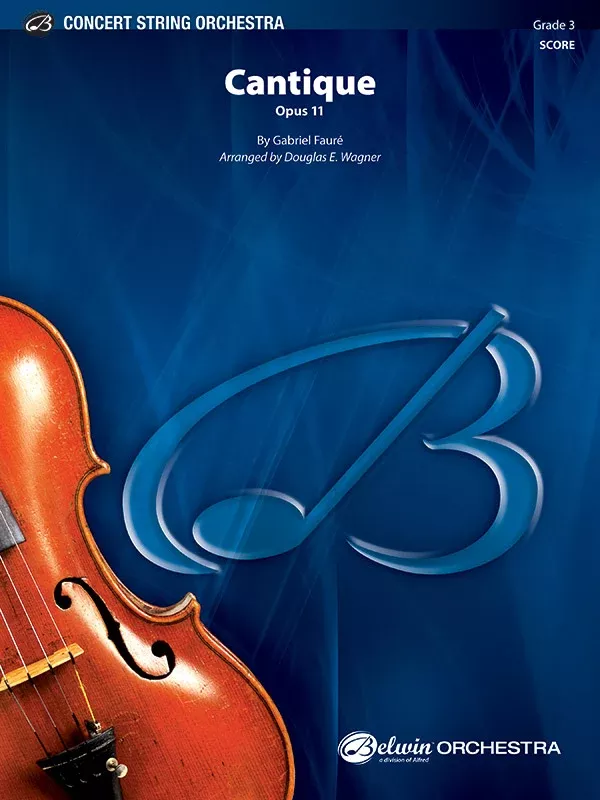 Cantique: String Orchestra Conductor Score