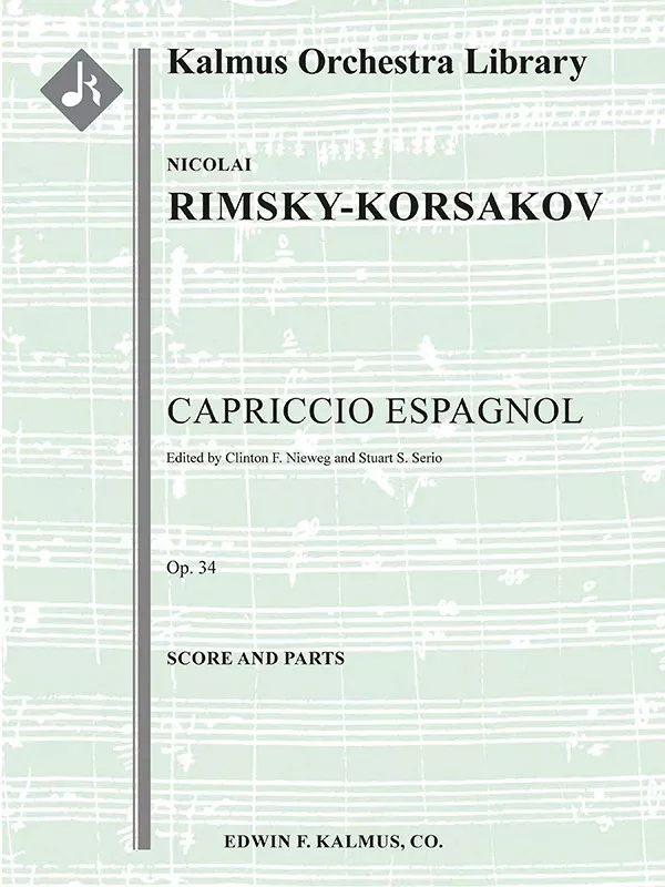 Capriccio Espagnol, Op. 34: Conductor Score & Parts