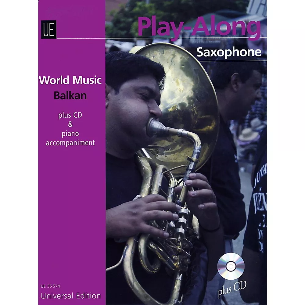 Carl Fischer Balkan Play-Along Book with CD - Saxophone with Accompaniment