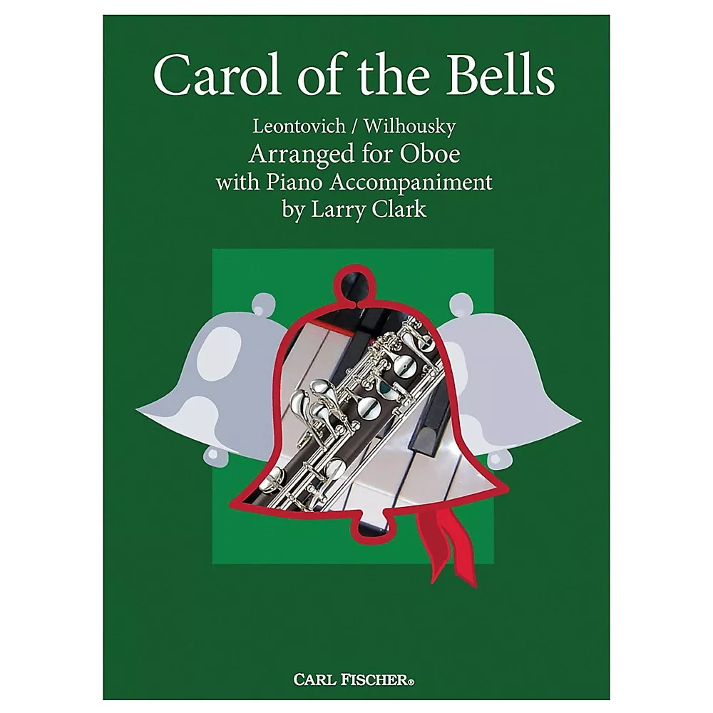 Carl Fischer Carol Of The Bells - Oboe With Piano Accompaniment