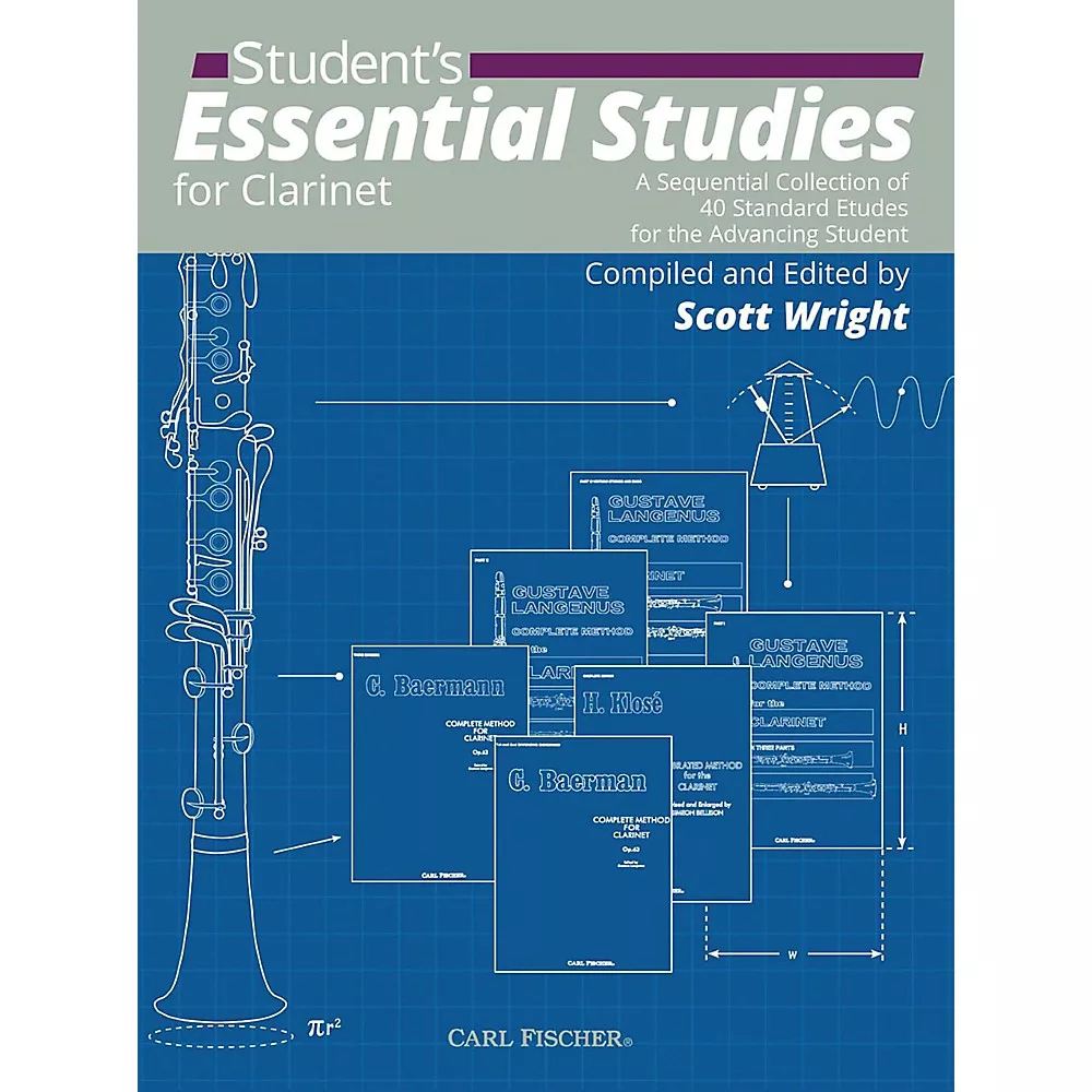 Carl Fischer Student's Essential Studies For Clarinet