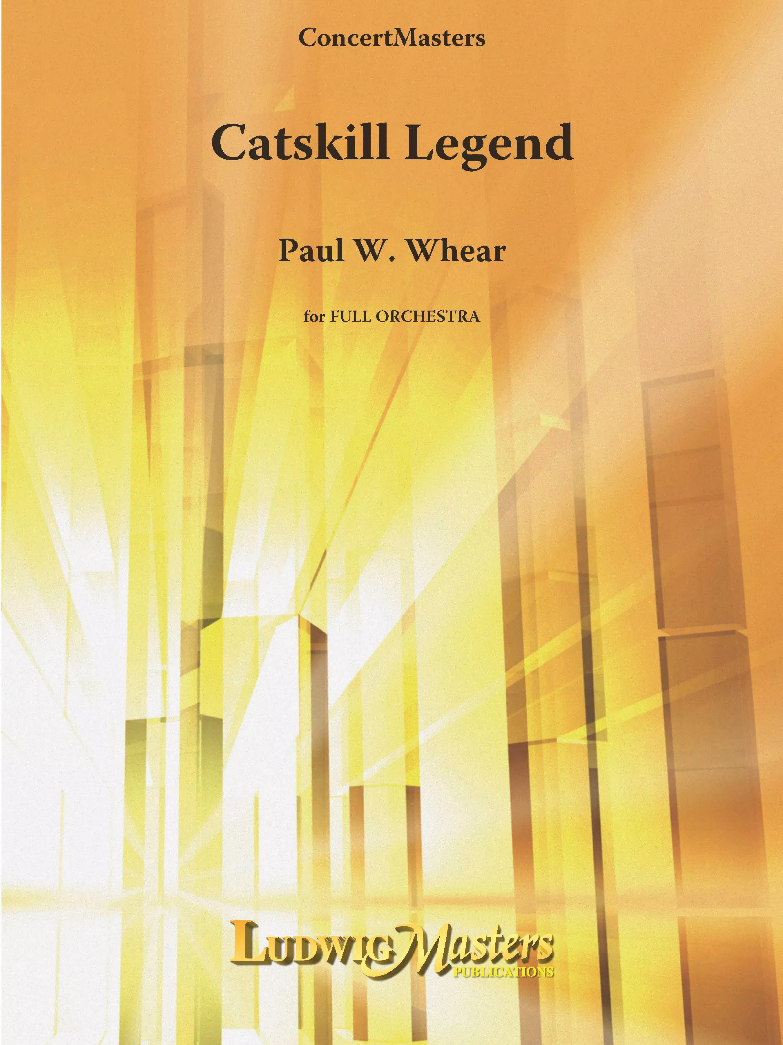 Catskill Legend: Full Orchestra, Full Score
