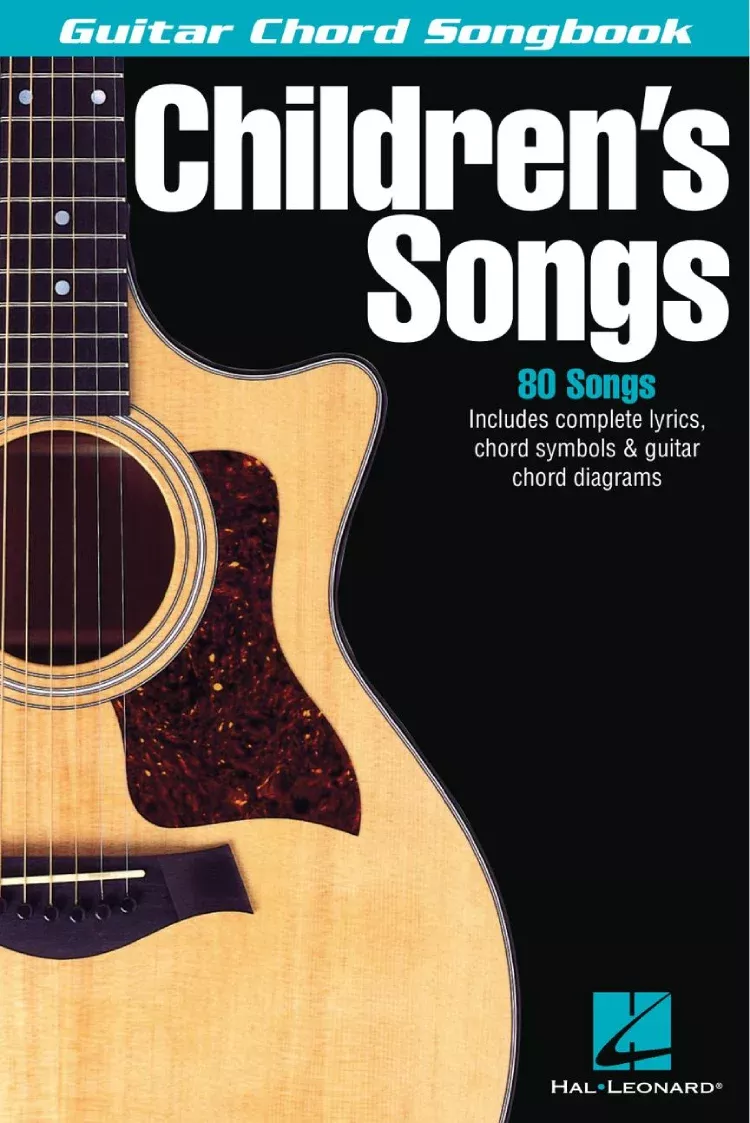 Childrens Songs Guitar Chord Songbook
