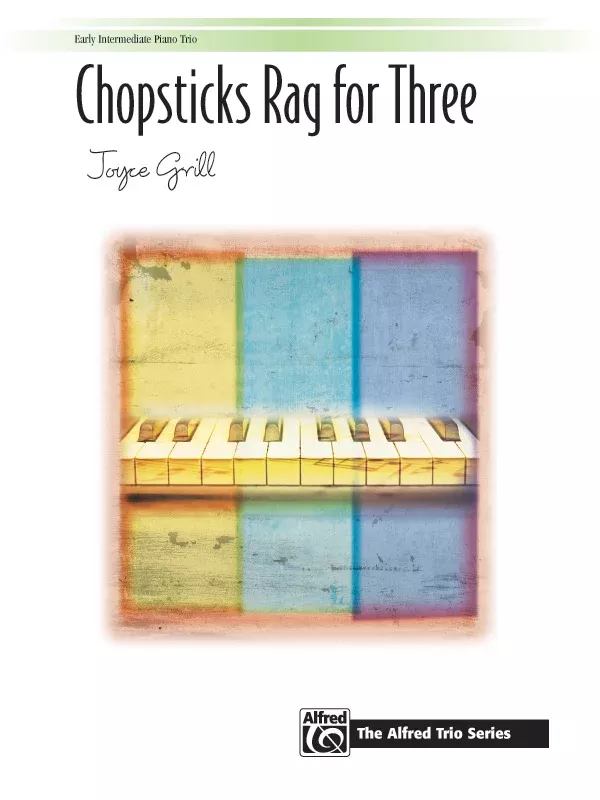 Chopsticks Rag for Three: Piano Trio (1 Piano, 6 Hands) Sheet