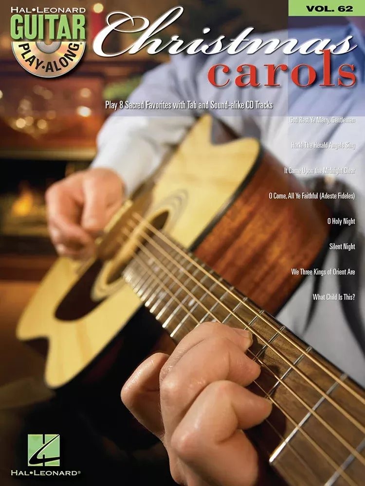 Christmas Carols Guitar Playalong Volume 62 BK/CD