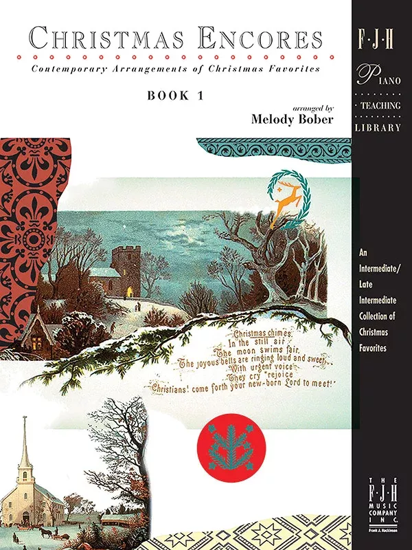 Christmas Encores, Book 1: Intermediate/Late Intermediate Piano Book
