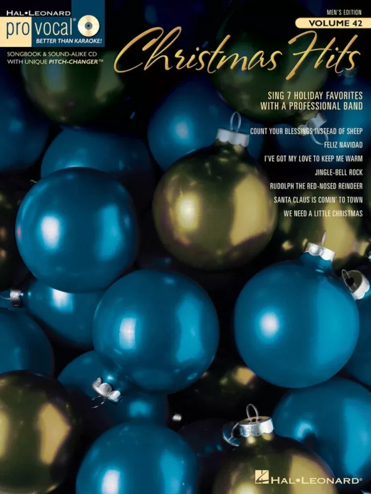 Christmas Hits Pro Vocal Men's Edition Volume 42 BK/CD