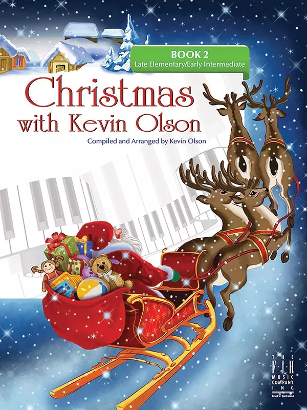 Christmas with Kevin Olson, Book 2: Piano Book