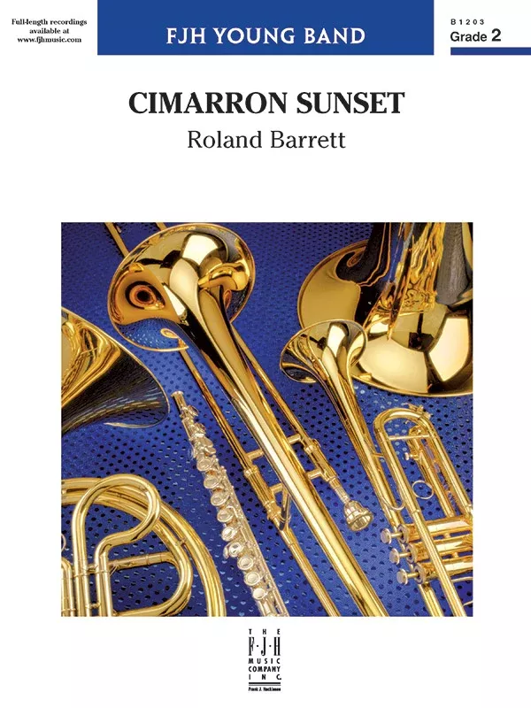 Cimarron Sunset: Concert Band Conductor Score & Parts