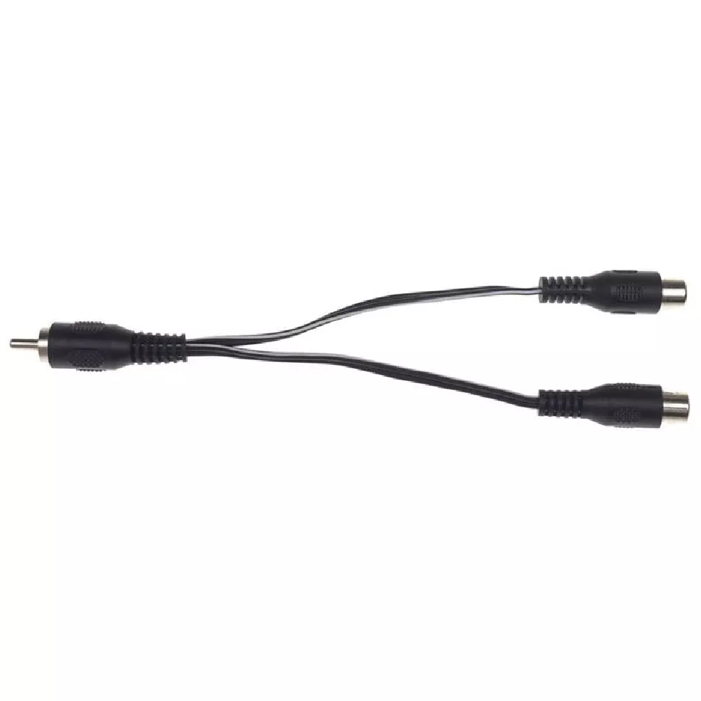 CIOKS 1002 Split Adapter Flex 10cm in Black